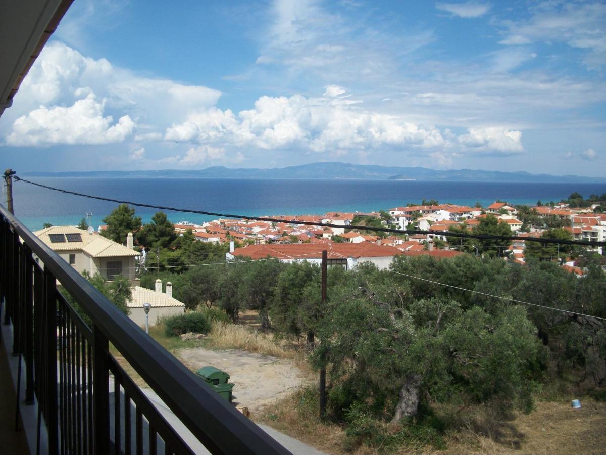 Villa Panorama Hotel Polychrono Esterno foto