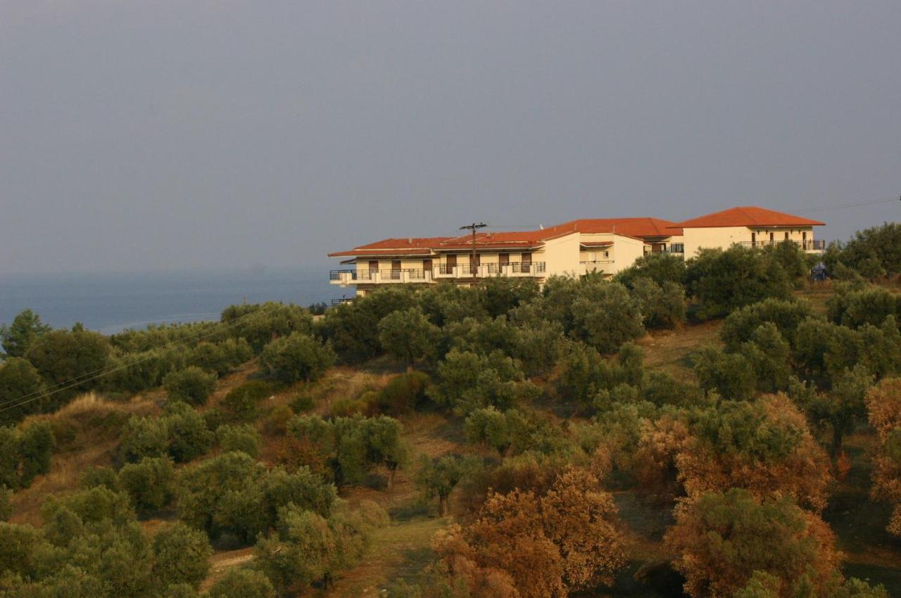 Villa Panorama Hotel Polychrono Esterno foto