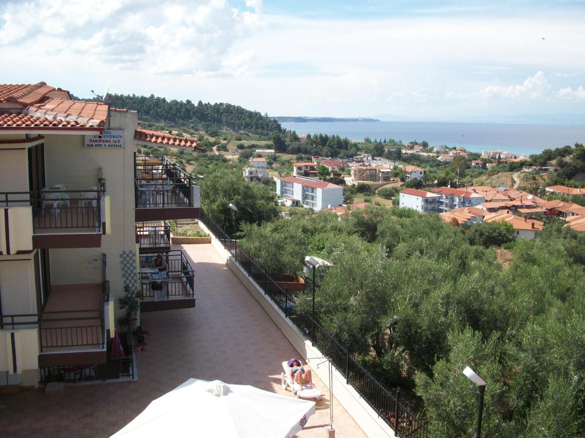 Villa Panorama Hotel Polychrono Esterno foto