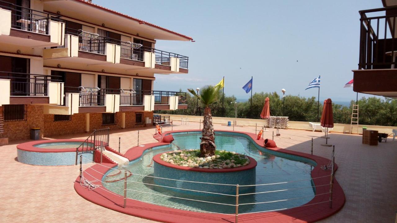 Villa Panorama Hotel Polychrono Esterno foto