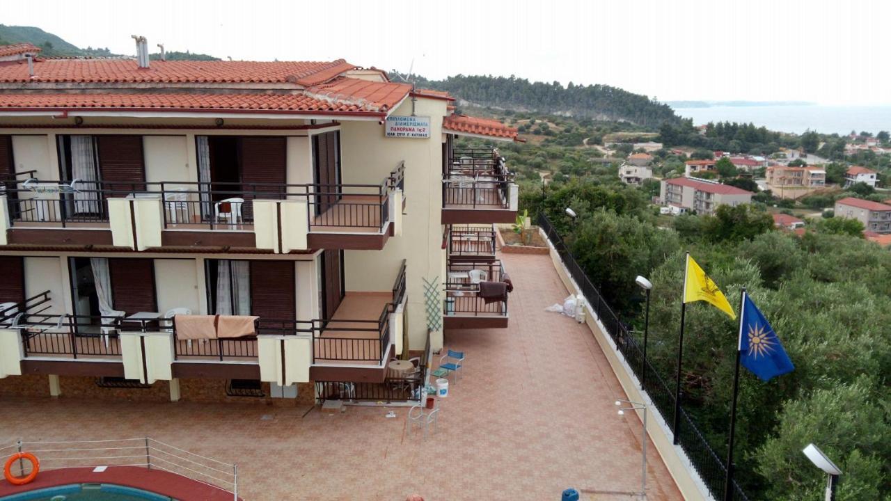 Villa Panorama Hotel Polychrono Esterno foto