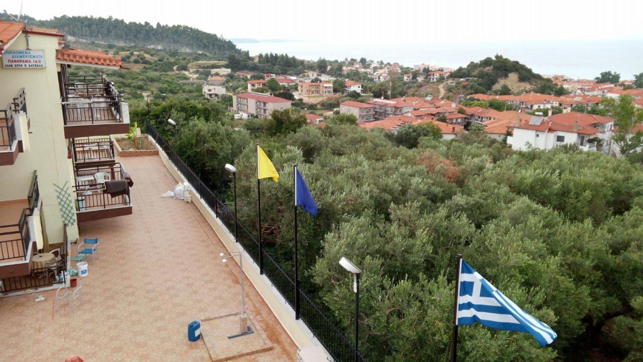 Villa Panorama Hotel Polychrono Esterno foto