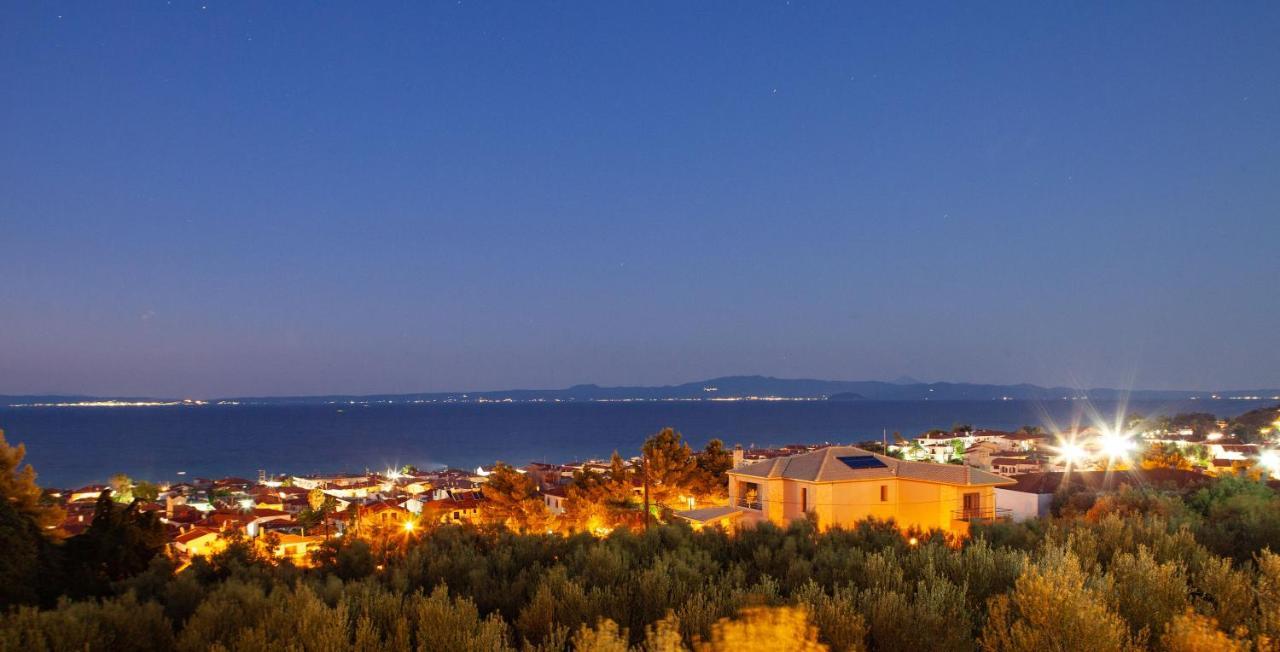 Villa Panorama Hotel Polychrono Esterno foto