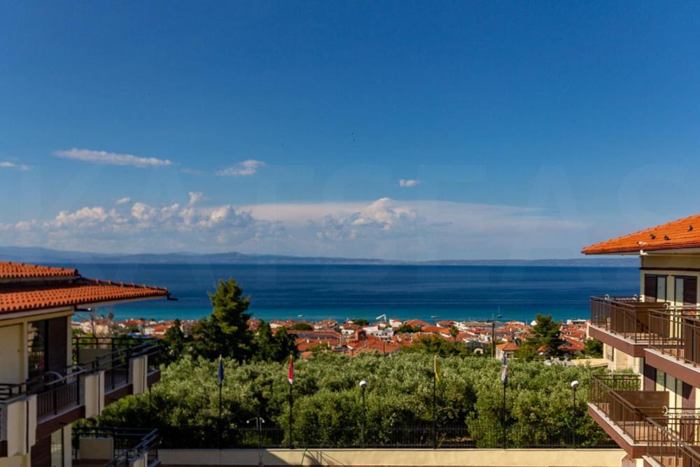 Villa Panorama Hotel Polychrono Esterno foto